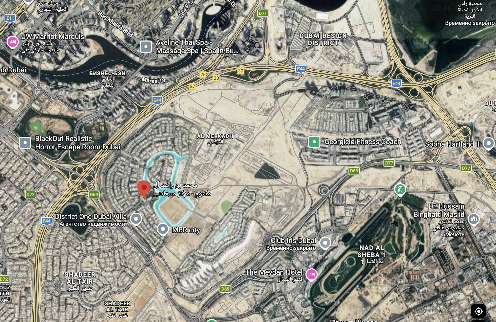 JVC Building location map